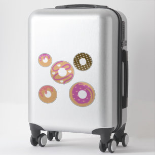 Sweet Doughnut Sprinkles Frosting Bakery Sticker