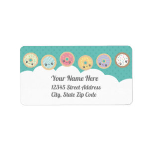 Sweet Doughnuts Label