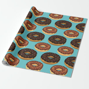 Sweet Doughnuts Series Design 5  Wrapping Paper