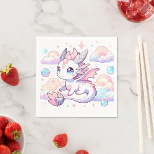 Sweet Dragon Baby Shower Napkin
