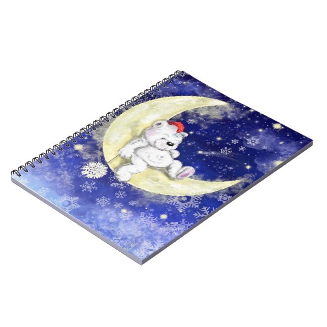 Sweet Dreaming Little Bear Notebook (Left Side)
