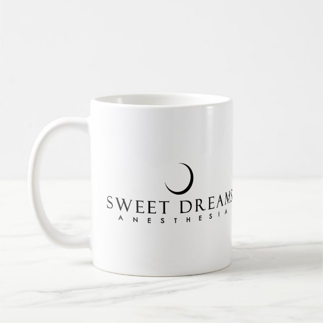 Sweet Dreams Anaesthesia Coffee Mug (Left)