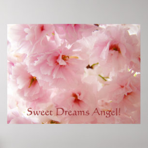 Sweet Dreams Angel! Litlle Girl's Wall Art Blossom