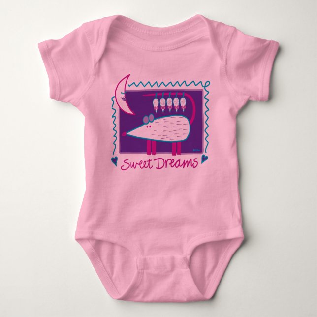 Sweet Dreams Baby Bodysuit (Front)