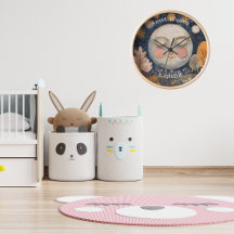 Sweet Dreams Celestial Moon Custom Name Cute Kids