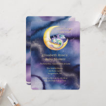 Sweet Dreams Dragon and Half Moon Baby Shower