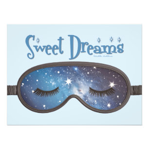 Sweet Dreams Face Mask Photo Print