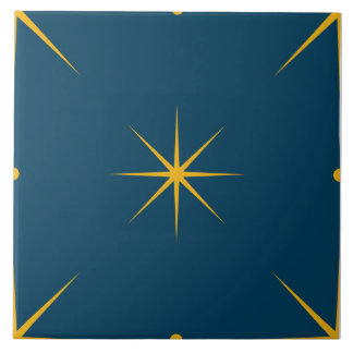 Sweet Dreams Gold Stars Tile