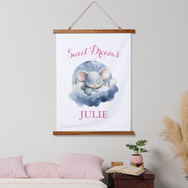 Sweet Dreams Hanging Tapestry (Bedroom)