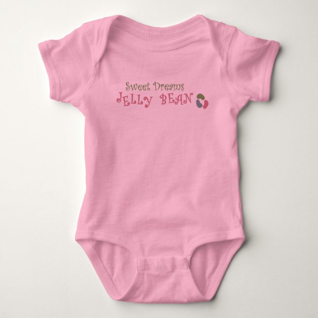 Sweet Dreams Jelly Bean Babies Jersey Bodysuit (Front)