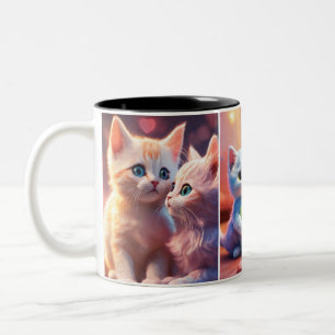 Sweet Dreams" "Kitten CompanionsClassic Mug, 11 oz Two-Tone Coffee Mug