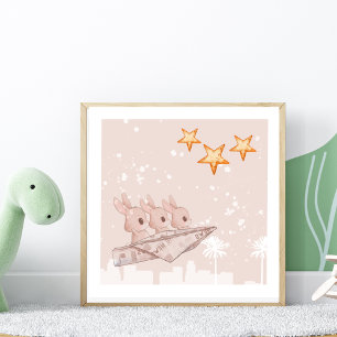 Sweet Dreams Nursery Art Poster