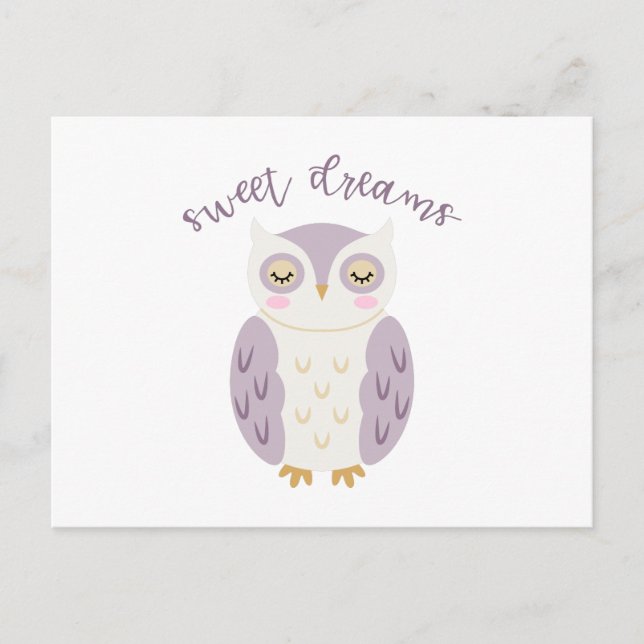 Sweet Dreams Postcard (Front)
