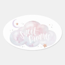 Sweet Dreams Slumber Party Favour Stickers