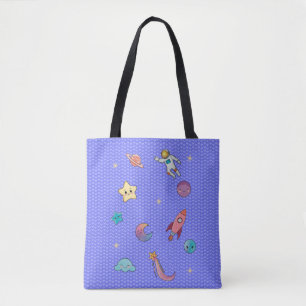 Sweet dreams soft violet tote bag