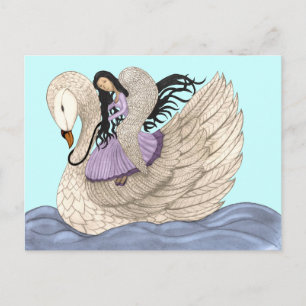 Sweet Dreams (The Angel & The Swan) Postcard