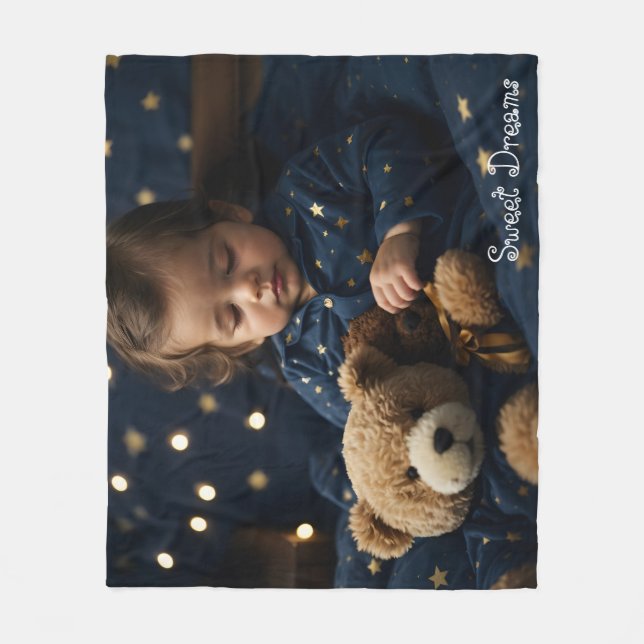 Sweet Dreams v1 | Fleece Blanket (Front)