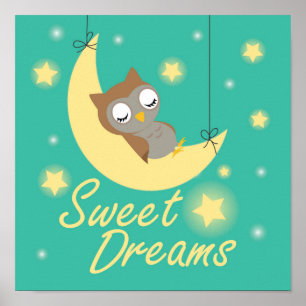 Sweet Dreams wish design. Poster