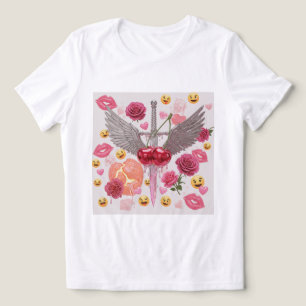 Sweet & Edgy Dagger Tee 🗡️🍒