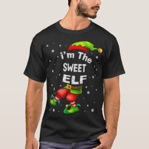 Sweet Elf Matching Family Group Christmas Pajama g T-Shirt