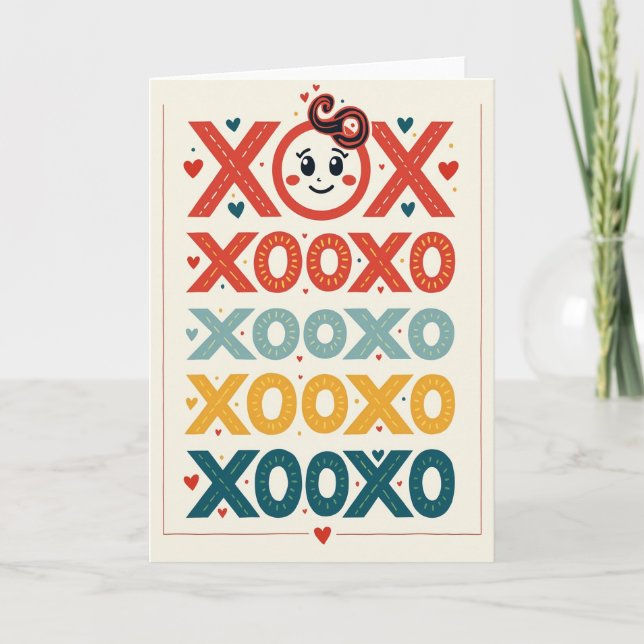 Sweet Embrace Birthday Card (Front)