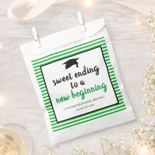 Sweet Ending to a New Beginning Graduation Favour  Bags