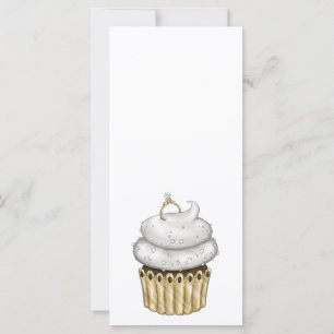Sweet Engagement Cupcake