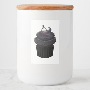 Sweet Engagement Cupcake Food Label