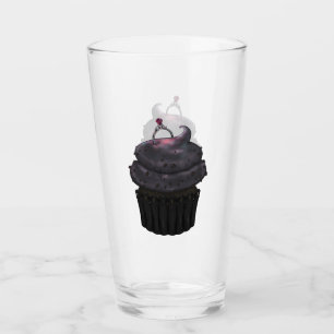 Sweet Engagement Cupcake Glass
