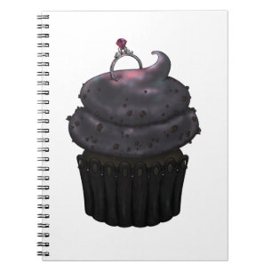Sweet Engagement Cupcake Notebook