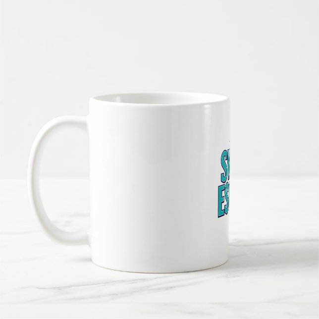 Sweet Escape Aeroplane Icon Mug (Left)