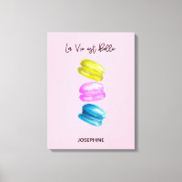 "Sweet Essence of Life Personalised French Macaron