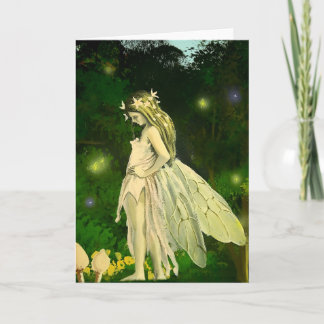 Sweet Faerie - Greetings Card by Neil