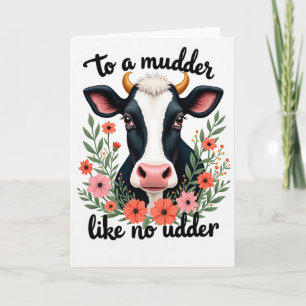 Sweet Farm Animal Mothers Day Card