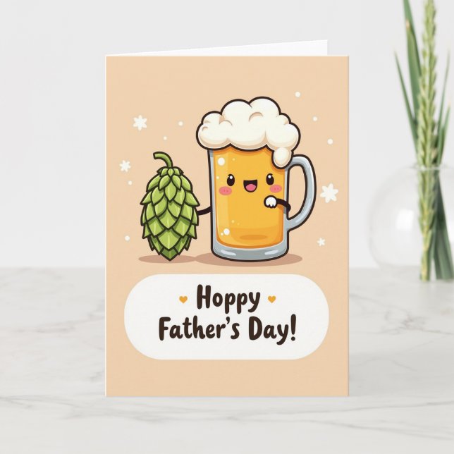 Sweet Fathers Day Brew Card (Front)