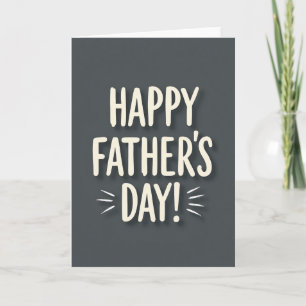 Sweet Fathers Day Chalk Art Card