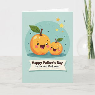 Sweet Fathers Day Citrus Card