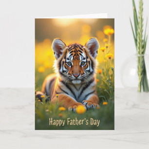 Sweet Fathers Day Cub Card
