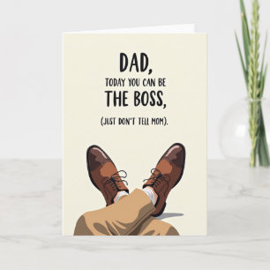 Sweet Fathers Day Feet Card