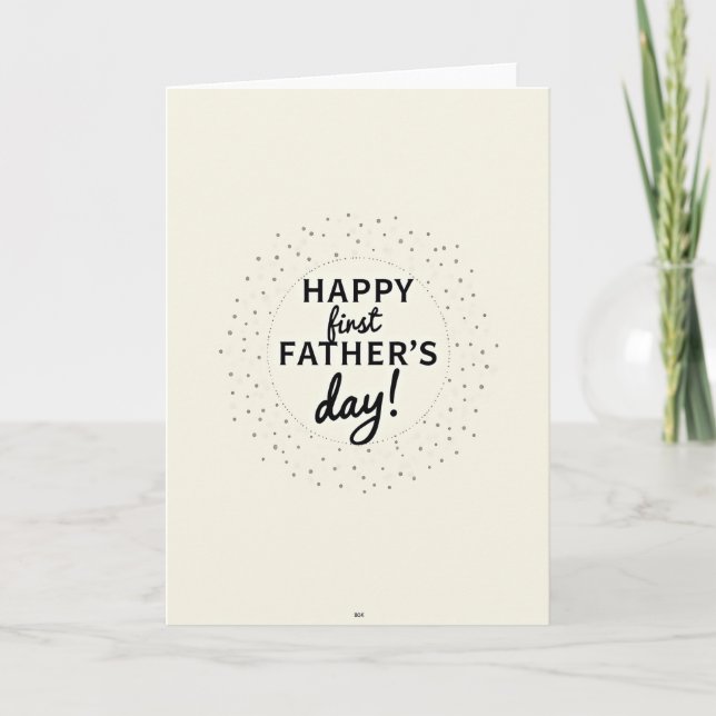 Sweet Fathers Day First Time Card (Front)