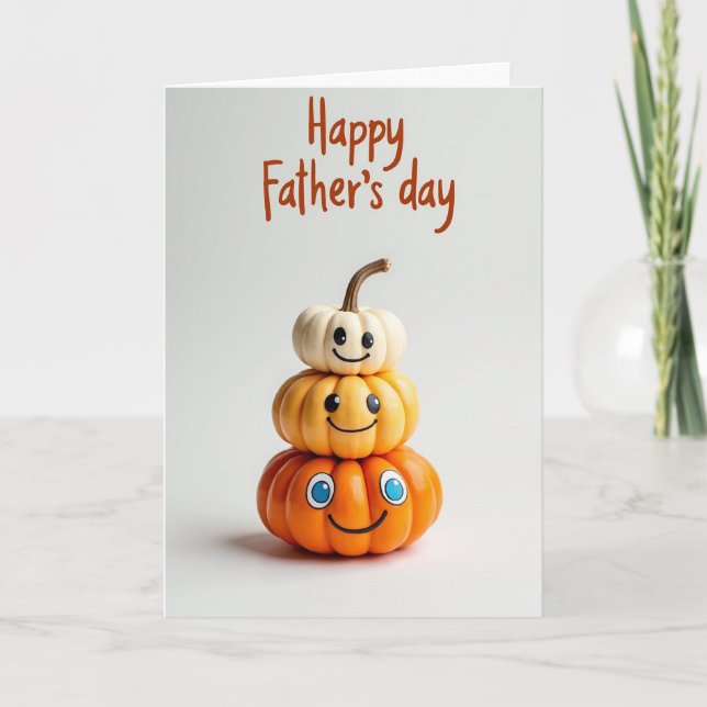 Sweet Fathers Day Fruits Card (Front)