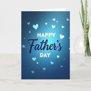 Sweet Fathers Day Glow Card