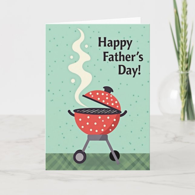 Sweet Fathers Day Grill Card (Front)