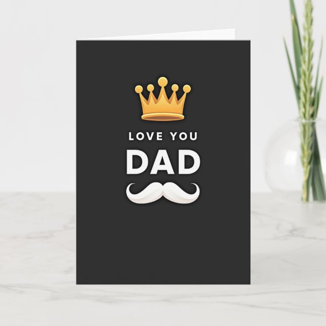 Sweet Fathers Day Icon Card (Front)