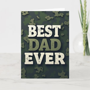 Sweet Fathers Day Metal Art Card