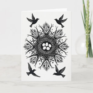 Sweet Fathers Day Nesting Card