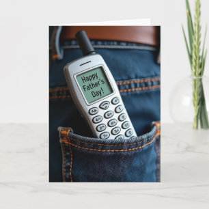 Sweet Fathers Day Phone Card