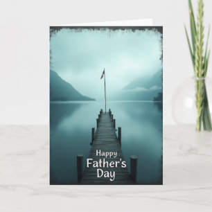Sweet Fathers Day Pier View Card