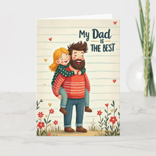 Sweet Fathers Day Ride Card