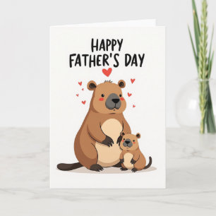 Sweet Fathers Day Rodent Card